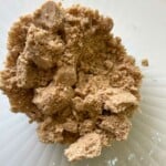 Finished streusel for muffins.