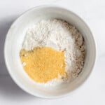 Coating mixture in a bowl.
