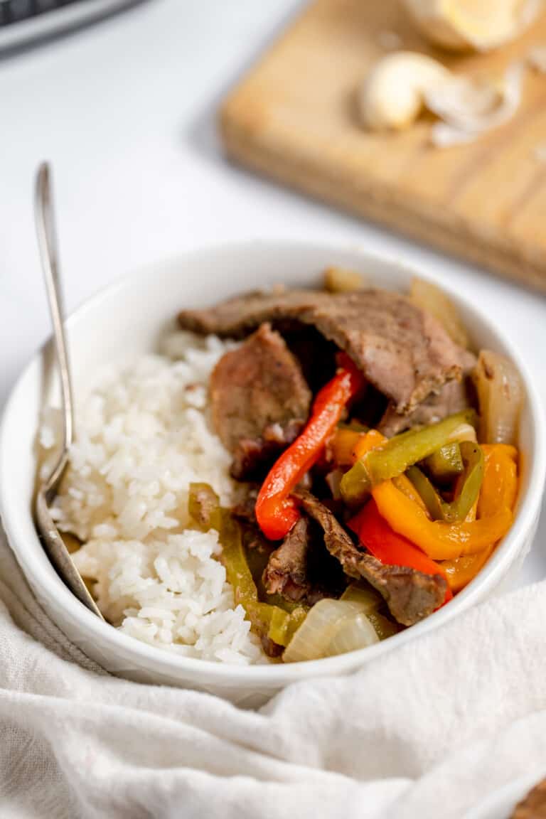Slow Cooker Pepper Steak for Busy Days
