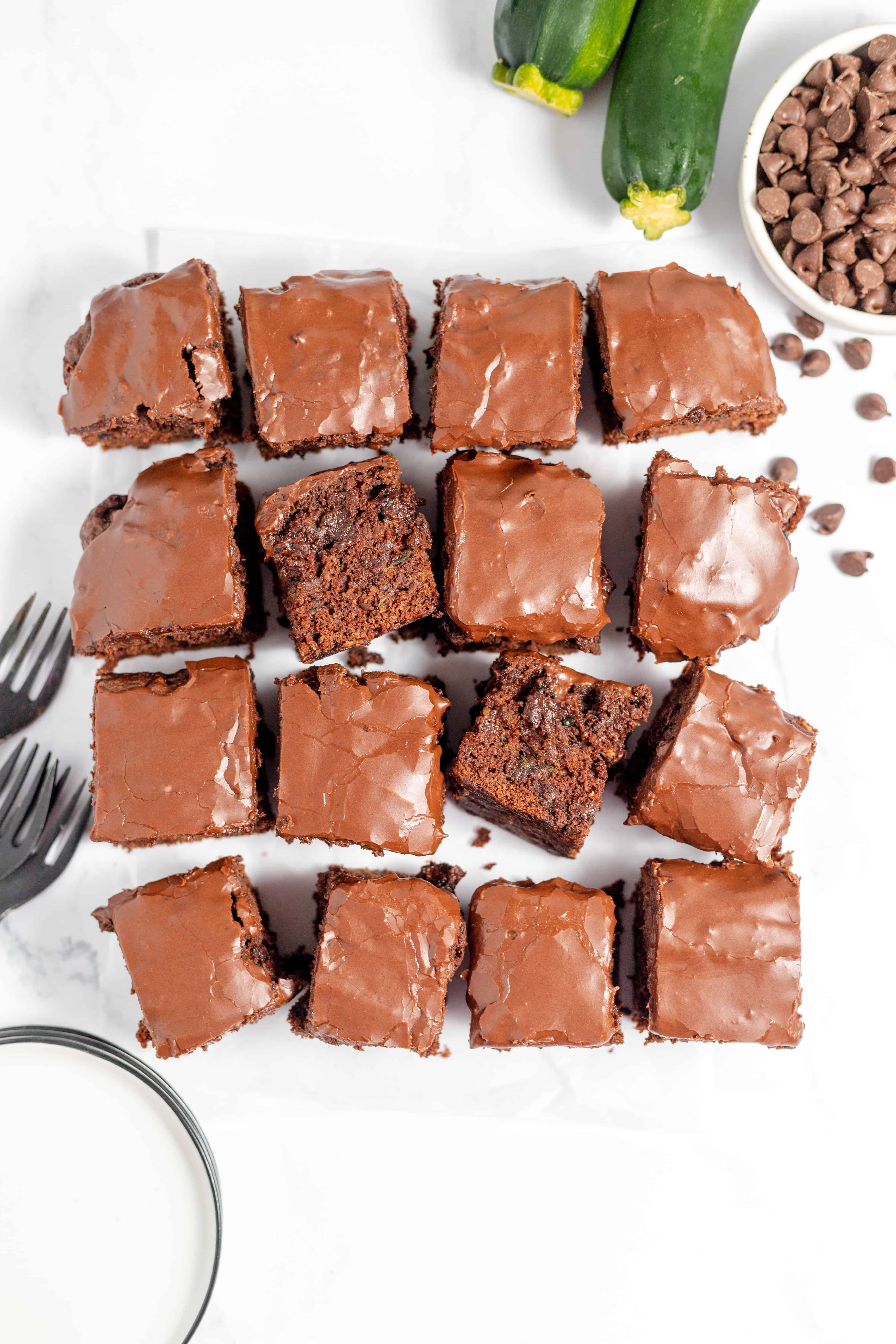 Zucchini Brownies | Little House Big Alaska