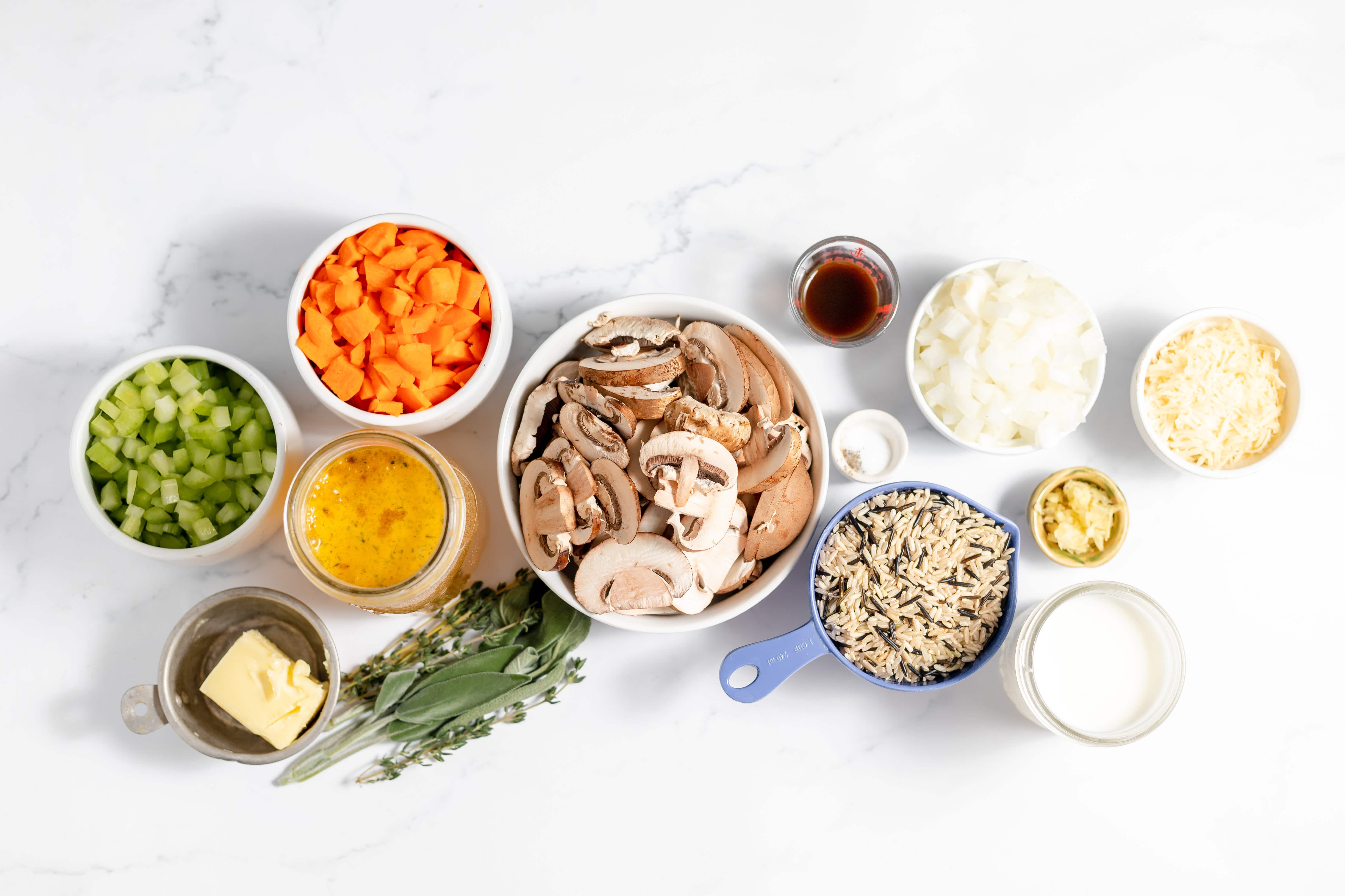 Creamy Mushroom Wild Rice Soup | Little House Big Alaska