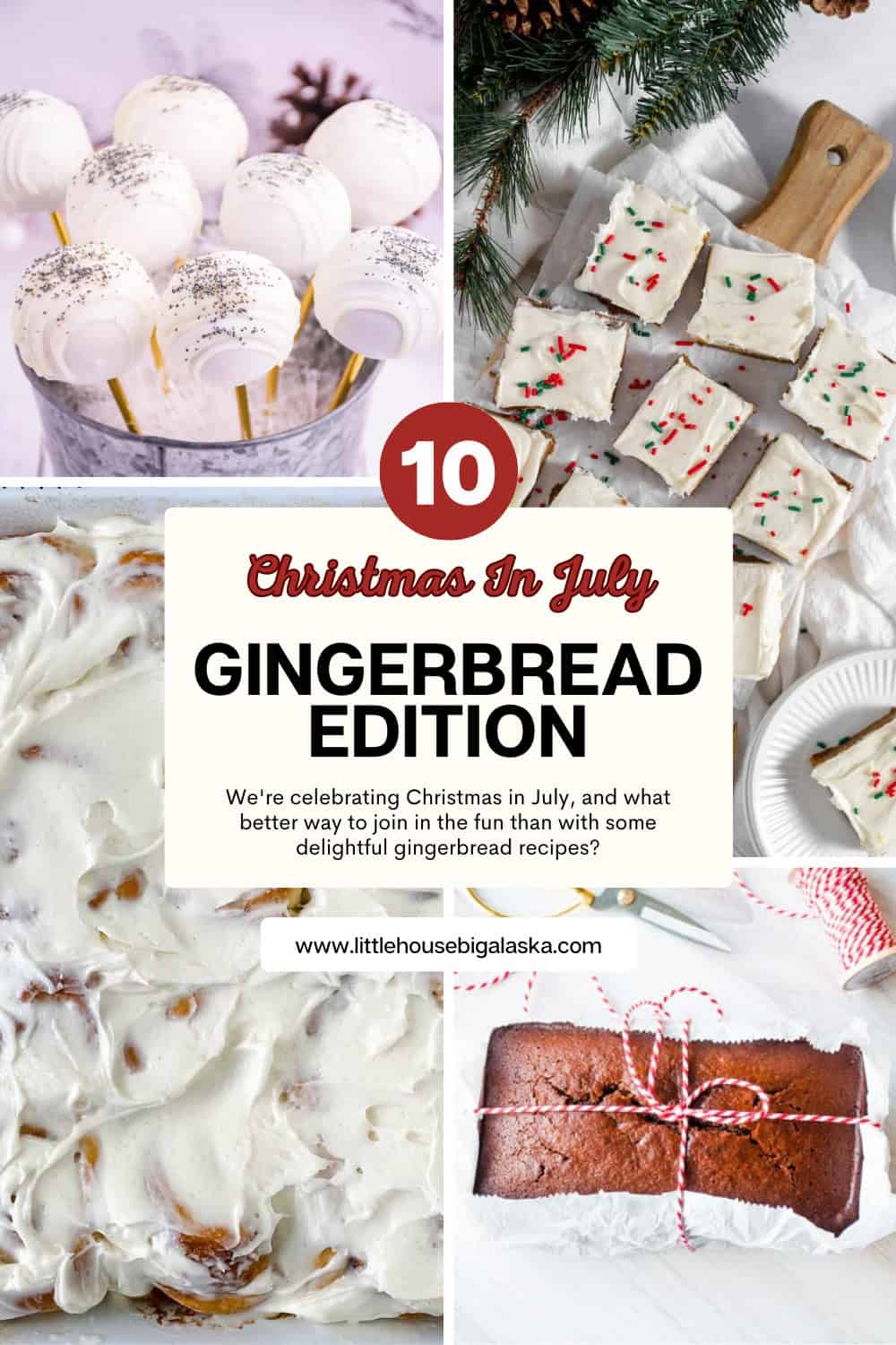 Pin for "Christmas in July, Gingerbread Edition!"